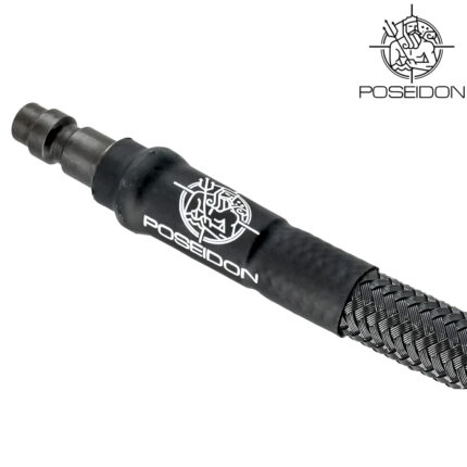 Poseidon Black PHPA - Braided HPA Air Line