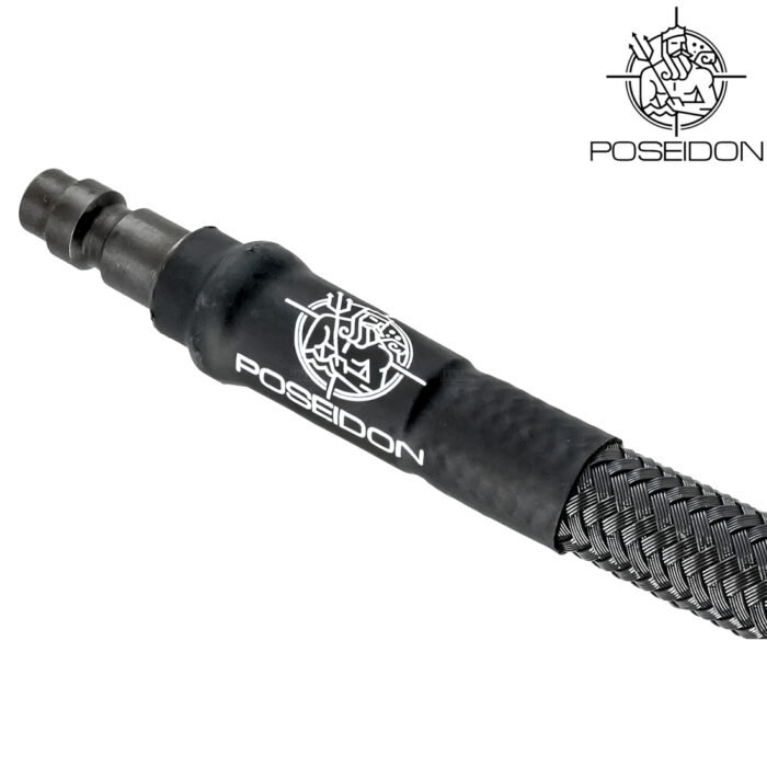 Poseidon Black PHPA - Braided HPA Air Line