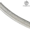 Poseidon Stainless Silver PHPA - Braided HPA Air Line