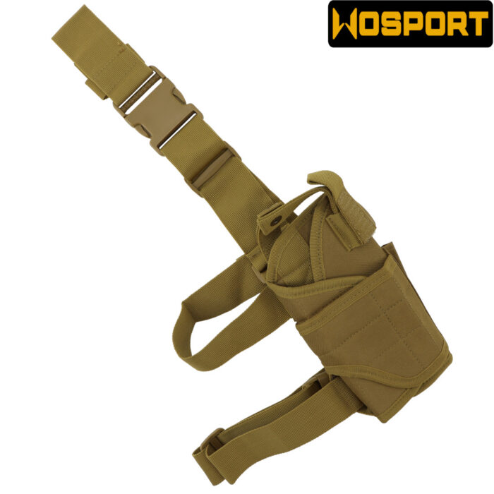 Tornado Tan Drop Leg Pistol Holster