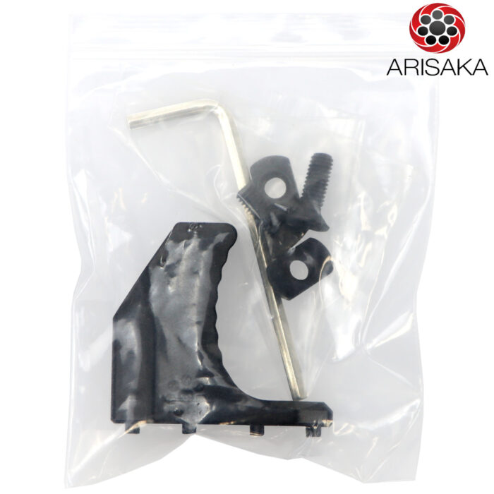 ARISAKA Black CNC Metal M-LOK Hand-stop Style Foregrip