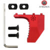 ARISAKA Red CNC Metal M-LOK Hand-stop Style Foregrip