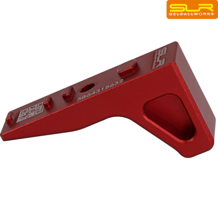 SLR Red CNC Metal M-LOK Hand-stop Style Foregrip