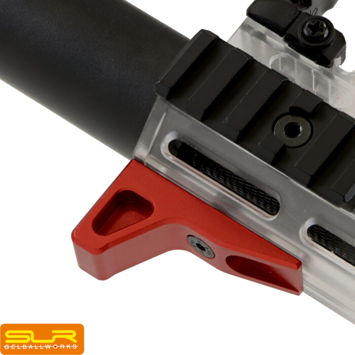 SLR Red CNC Metal M-LOK Hand-stop Style Foregrip