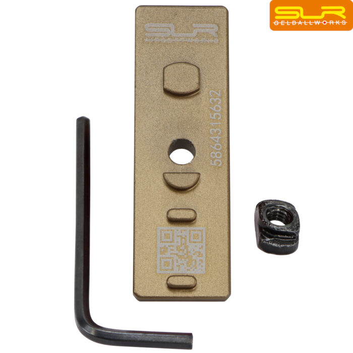 SLR Tan CNC Metal M-LOK Hand-stop Style Foregrip