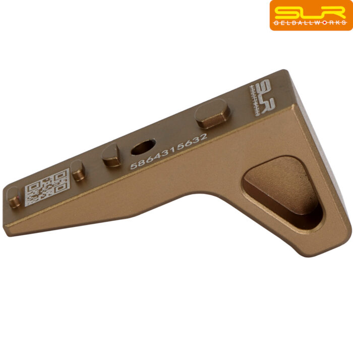 SLR Tan CNC Metal M-LOK Hand-stop Style Foregrip
