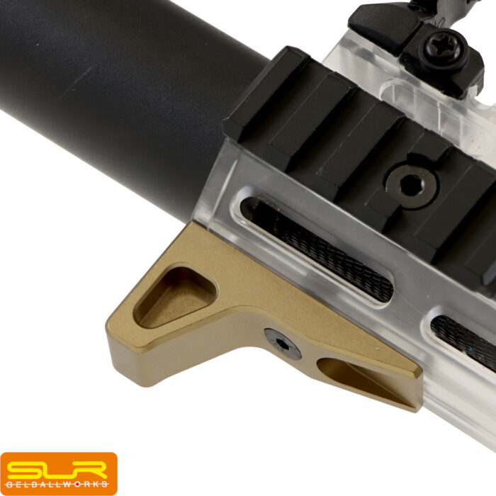 SLR Tan CNC Metal M-LOK Hand-stop Style Foregrip