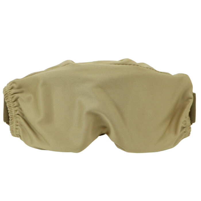 Tactical Tan Goggle Mask with Protective Sleeve