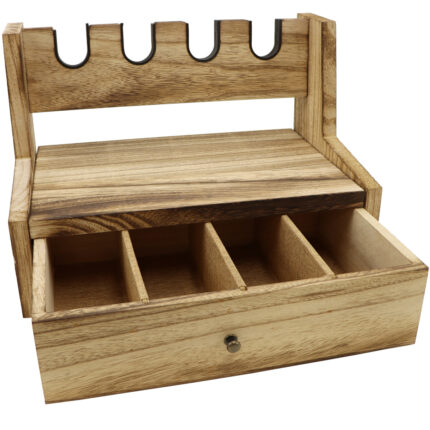 Wooded Pistol Display Stand