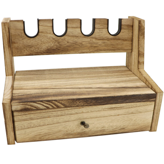 Wooded Pistol Display Stand