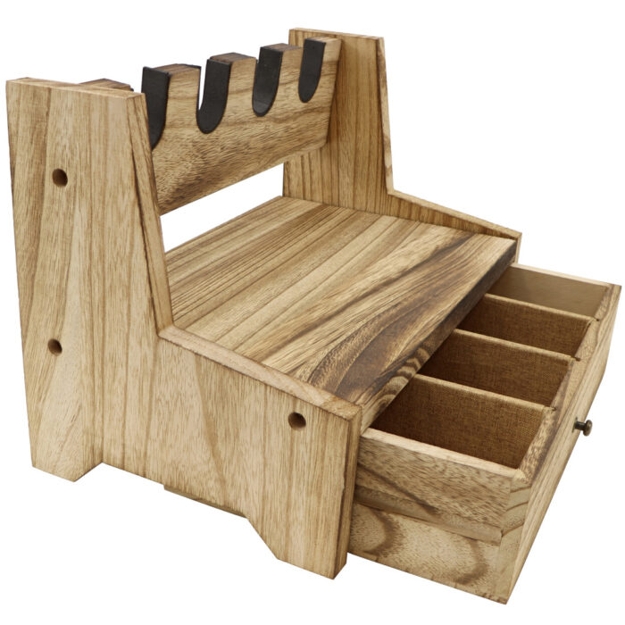 Wooded Pistol Display Stand