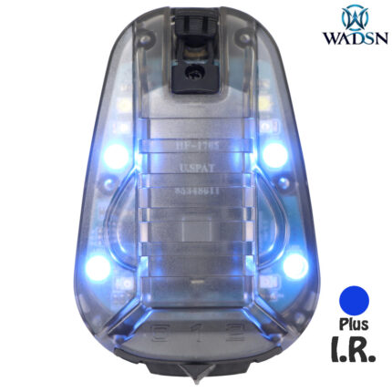 WADSN Blue LED with I.R. Tactical IFF Helmet Marker Light - HS6 Gen III