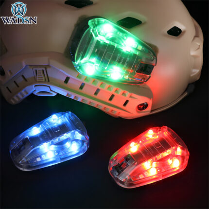 WADSN Green LED with I.R. Tactical IFF Helmet Marker Light - HS6 Gen III