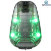 WADSN Green LED with I.R. Tactical IFF Helmet Marker Light - HS6 Gen III