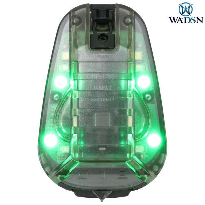 WADSN Green LED with I.R. Tactical IFF Helmet Marker Light - HS6 Gen III
