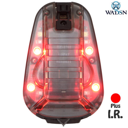 WADSN Red LED with I.R. Tactical IFF Helmet Marker Light - HS6 Gen III
