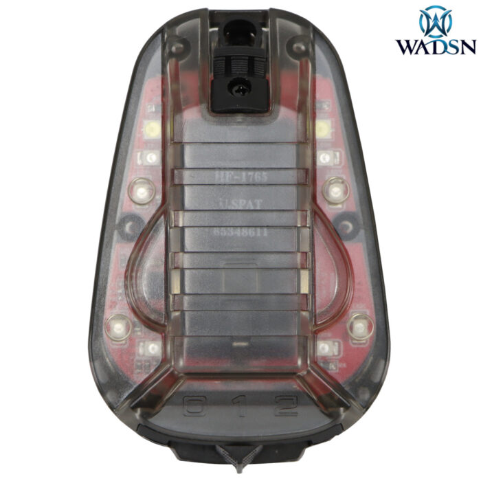 WADSN Red LED with I.R. Tactical IFF Helmet Marker Light - HS6 Gen III