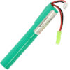 7.4v Green Long Li-ion Mini Tamiya Battery for Gel Blasters