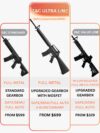 E&C Black Colt M16A3 Ultra Line Gel Blaster (EC-306)