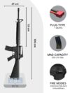 E&C Black Colt M16A3 Ultra Line Gel Blaster (EC-306)