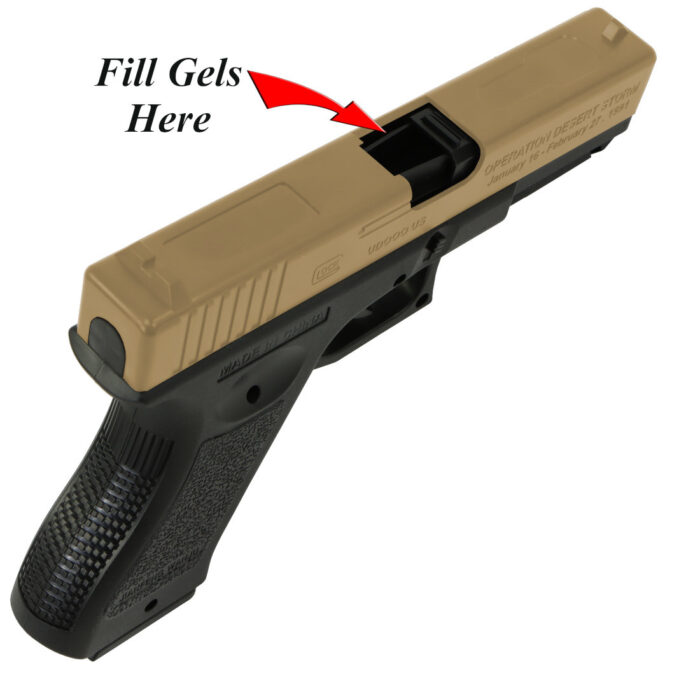 Jianfeng Tan G18 Manual Hopper Fed Gel Blaster Pistol
