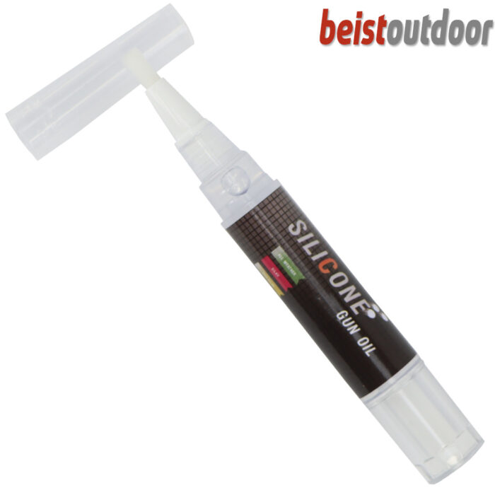 POKER Silicone Gun Oil Lubricant - Brush Type Dispenser