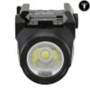 T-Eagle Black T-3S Mini Flashlight - Pistol Mounted Torch