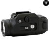 T-Eagle Black T-3S Mini Flashlight - Pistol Mounted Torch