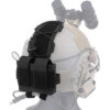 Tactical Helmet Counterweight & Battery Pouch - Velcro Mounted