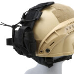 Tactical Helmet Counterweight & Battery Pouch - Velcro Mounted