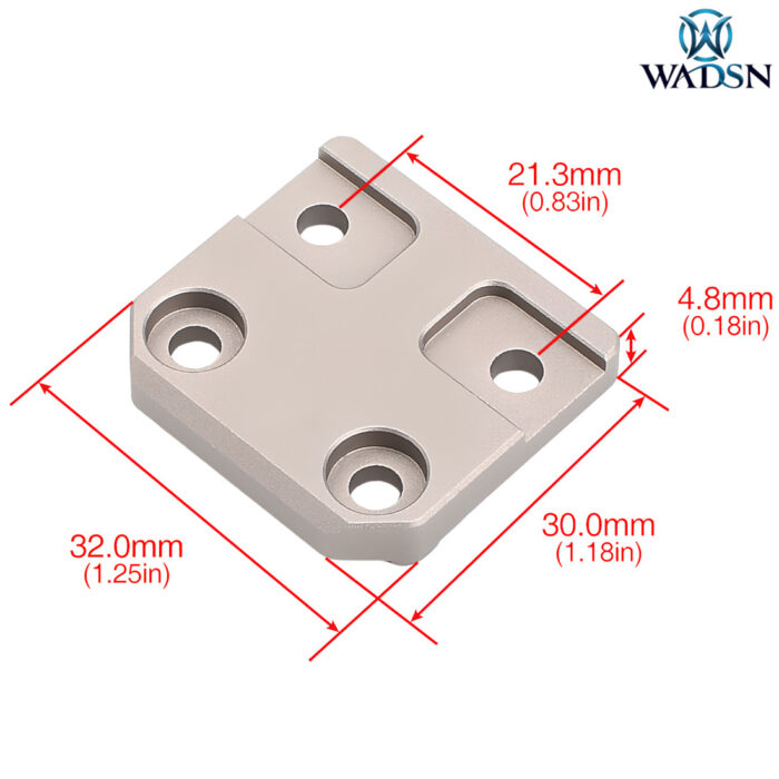 WADSN DE M3 and M6 Torch Mount
