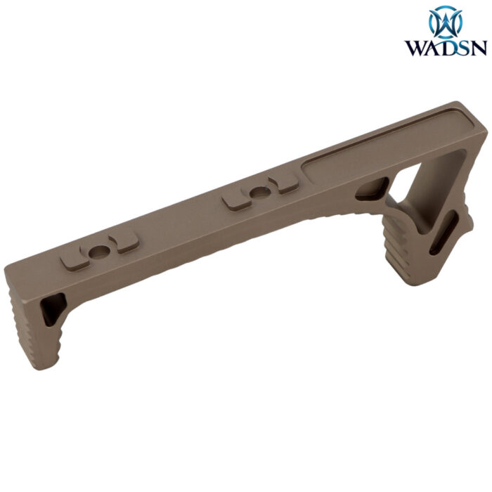 WADSN Tan Metal Curved Foregrip for M-LOK System Handguard