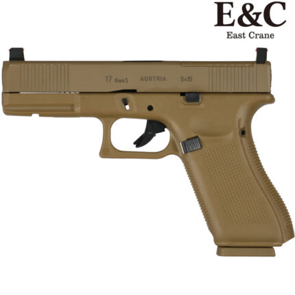 E&C G17 Gen5 MOS GBB Gel Blaster Pistol - Tan