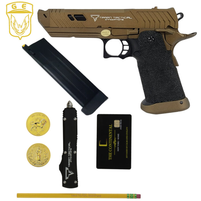 Golden Eagle TTI Sand Viper Collectors Edition John Wick 4 Gel Blaster Pistol