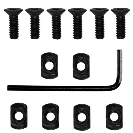 6 Pc M-Lok Bolt and Nut set