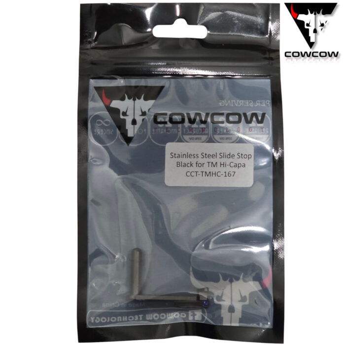 CowCow Black Slide Stop Match Grade Stainless Steel Slide Catch
