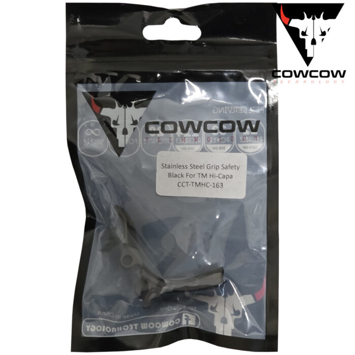 CowCow Black - Stainless Steel Grip Safety Match Grade