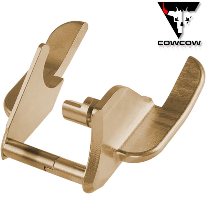 CowCow Gold - Match Grade Stainless Steel Thumb Safety
