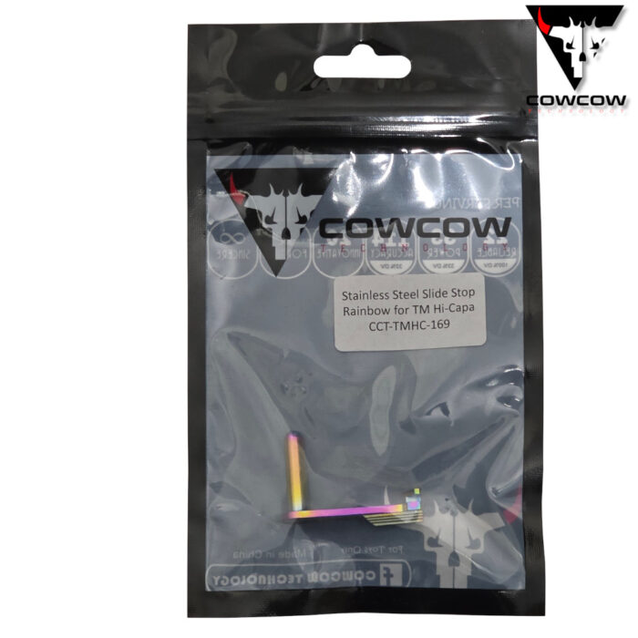CowCow Rainbow Slide Stop Match Grade Stainless Steel Slide Catch