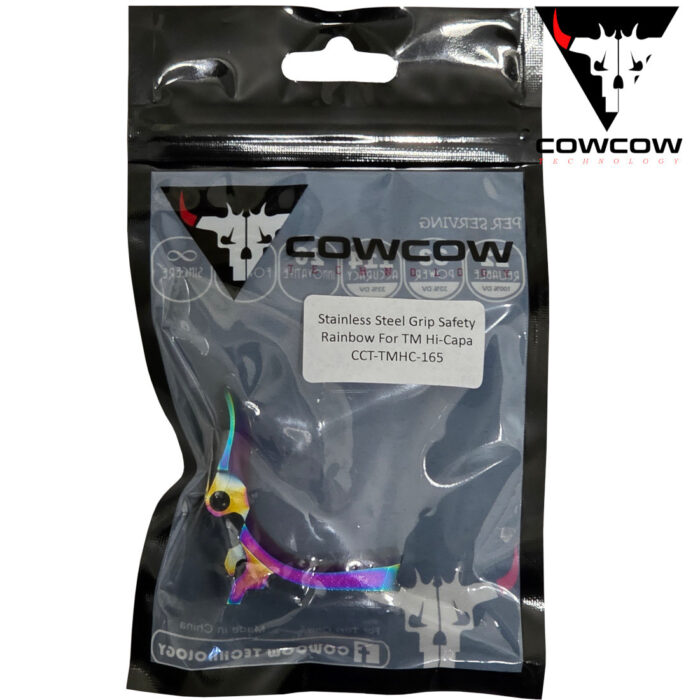 CowCow Rainbow - Stainless Steel Grip Safety Match Grade