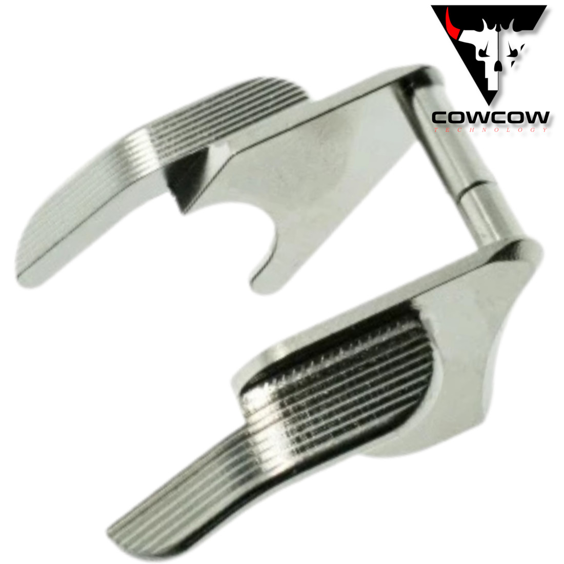 cowcow-silver-match-grade-stainless-steel-thumb-safety (1) CowCow Silver - Match Grade Stainless Steel Thumb Safety