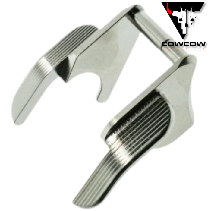 CowCow Silver - Match Grade Stainless Steel Thumb Safety