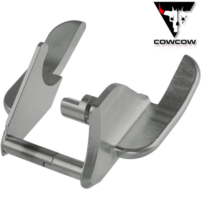 CowCow Silver - Match Grade Stainless Steel Thumb Safety