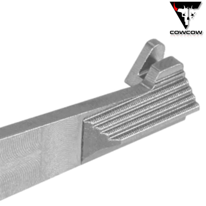 CowCow Silver Slide Stop Match Grade Stainless Steel Slide Catch
