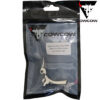 CowCow Silver - Stainless Steel Grip Safety Match Grade
