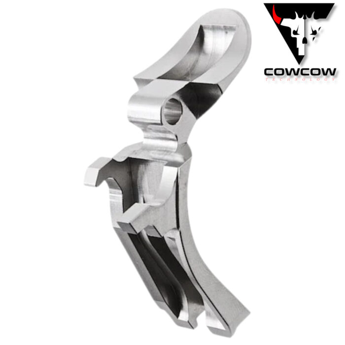 CowCow Silver - Stainless Steel Grip Safety Match Grade