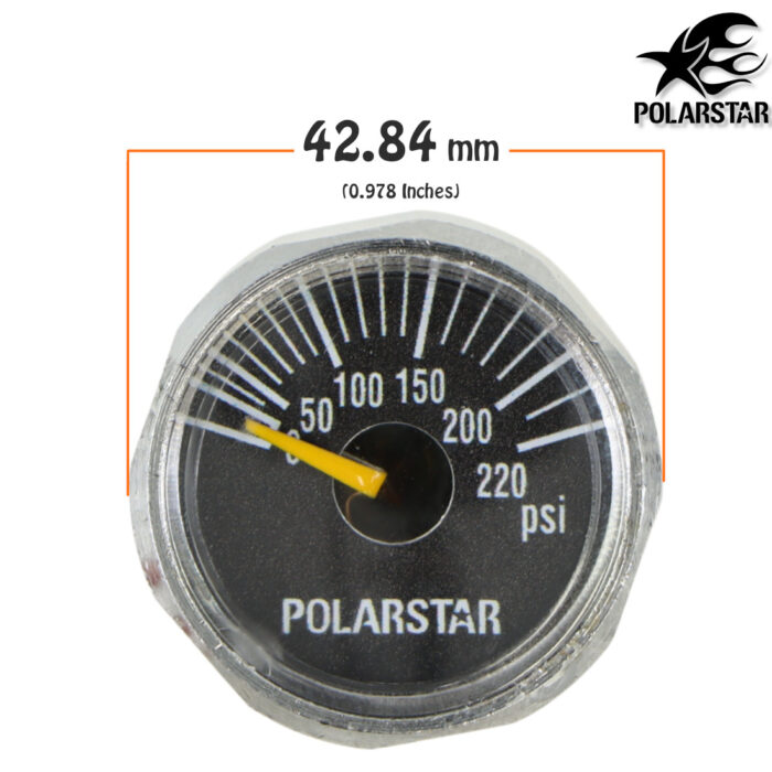 PolarStar Regulator Pressure Gauge 0-220psi