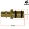 PolarStar UGS and CGS Type 2 Output Barb Fitting- Includes O-Rings