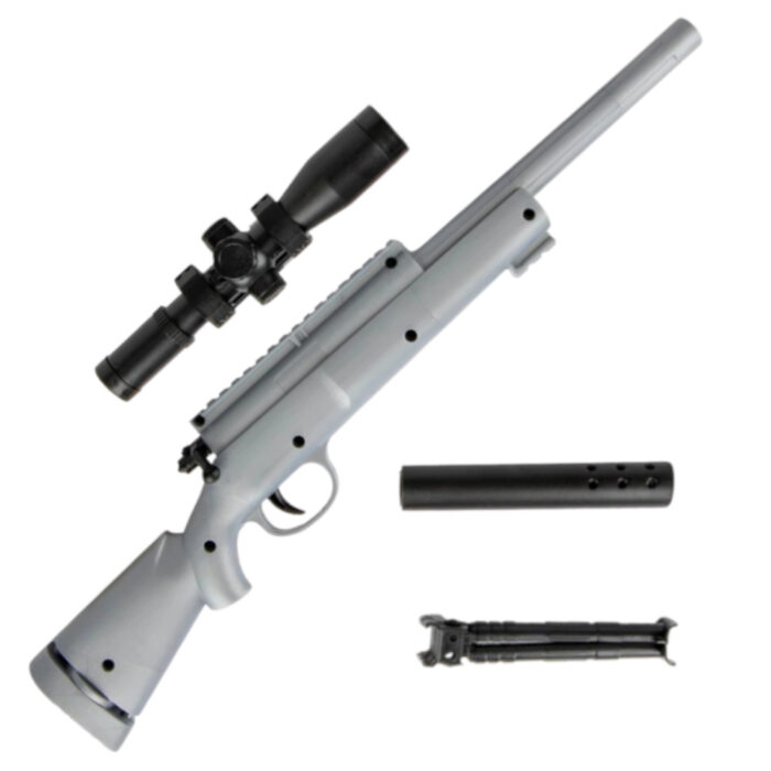 XJ736 Mini Sniper Toy Rifle Manual - Silver