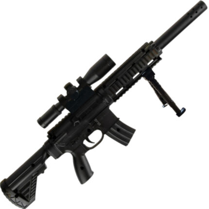 XJ736F Mini Sniper Toy Rifle Manual - Black